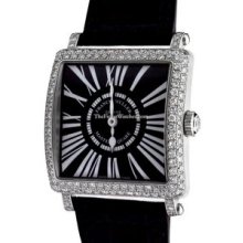 Small Franck Muller Master Square Steel Diamond 6002SQZRD Watch