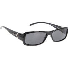 Smith Crossroad Interlock Sunglasses Black/Grey Polarized Lens ...