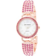 Sofia by Sofia Vergara Ladies Rose Gold & Pink Gradient Watch with