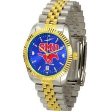 Southern Methodist University Mustangs Men's Stainless Steel Alumni Dr