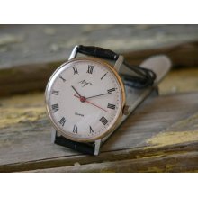 Soviet watch Russian watch Luch De Luxe 2209 23 jewels slim Men's Soviet watch 70's ussr cccp