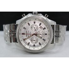 Special Edition Breitling Bentley Barnato Racing 49mm Stainless Steel Watch
