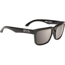 Spy Helm Black - Happy Brnz Polarized w/ Blk Mirr Sunglasses - Black