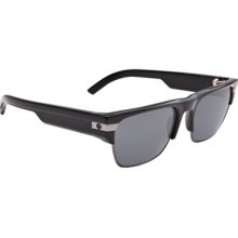 Spy Optic Mayson Shiny Black Frame, Grey Lenses Sunglasses 672050062129