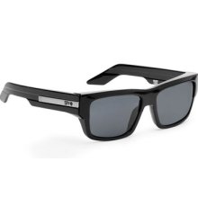 Spy Optic Tice Polarized Black Gloss / Grey Polarized Lens Unisex Men's Tcbs2n