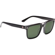 Spy - Warwick Crosstown Collection Sunglasses, 3-Ply Black - Grey Green