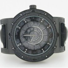 Super Techno Mens 0.10ctw Diamond Watch M6155