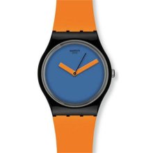 Swatch Orange N Petrol Ladies Watch Gb268