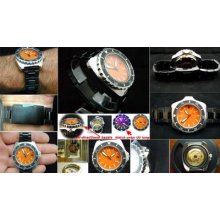 Swiss Vintage 500m Diver Waterproof Automatic Eta 2824 25j Last One