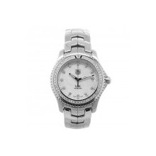 TAG Heuer Link WJ11b Diamond Bezel Stainless Steel Watch