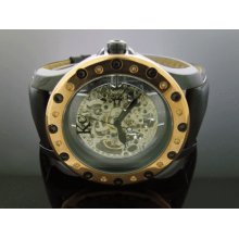 Techno Com by KC 46MM 0.25CT Diamond automatic Skeleton