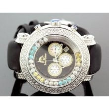 Techno Master Watches Mens Floating Diamond Watch ST1806