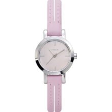 Timex T2d911 Ladies Pink Leather Strap Analog Watch