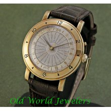 Tissot 14k vintage world time