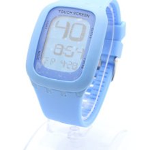 Touch Screen Digital Wrist Watch Silicone Band Unisex (7 Colors)