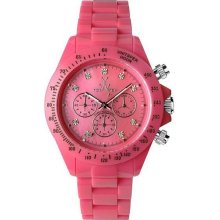 Toy Watch FL09PS Pink Dial Chrono Pink Womens Watch
