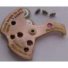 Tudor 390 Watch Movement Part: Complete Bridge With Reversing Wheels