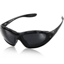 Unisex Black Plastic Frame & Gray Polarized Lens Sunglasses
