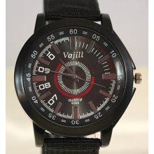 Unisex Black Sports Watch