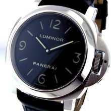 Unworn Panerai 44 Mm Steel Luminor Base Pam 112 Pam 00112