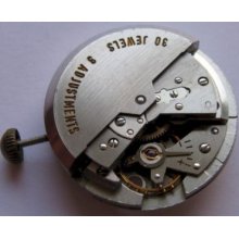 Used Durowe 565 Automatic Watch Movement & Dial Part