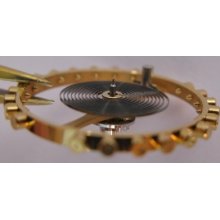 Valjoux 24 Pocket Watch Timer Part Complete Balance Wheel