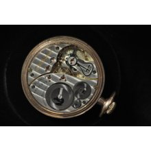 Vintage 16 Size Elgin 21j B.w Raymond Pocket Watch Keeping Time