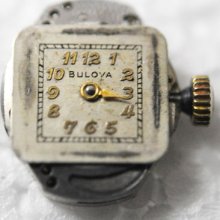 Vintage Bulova Wrist Movement 21 Jewels Cal 6ah Running 277