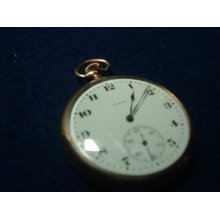 Vintage Elgin 12 Size 7 Jewels Pocket Watch