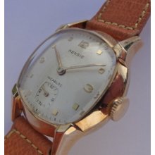 Vintage Gold Plated Rensie Incabloc Art Deco Gold Plated Swiss Watch