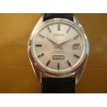 Vintage Japan Seiko Seikomatic 35 Jewels Automatic Watch,6218 8010