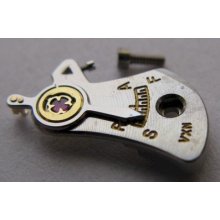 Vintage Lecoultre 814 Watch Movement Part 121 Cock Bridge W/ Antichoc