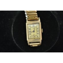 Vintage Mens Waka Watch Co Wristwatch For Repairs