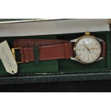 Vintage New Old Stock Rolex Tudor Wristwatch With Box And Original Tag