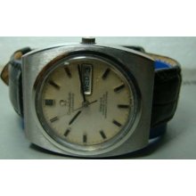 Vintage Omega Automatic Constellation Day Date Steel Gift Wrist Watch Antique