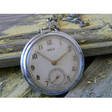 Vintage ORIS Swiss Made Pocket Watch