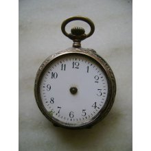 Vintage Ornate Ladies Metal Gold Color Watch- Needs Work