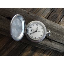 Vintage Pocket Watch Molnia / Russian Vintage / Mechanical watch / USSR / Soviet Union / Retro Pocket watch