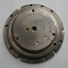 Vintage Rolex Bubbleback Movement Automatic Bridge/cover Assembly For Repair