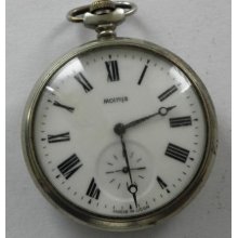 Vintage soviet MOLNIJA open-face pocket watch 'URAL LEGEND' 18 Jewels service