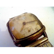 Vintage Square Wittnauer 15 Jewel 10t Watch 4u2fix