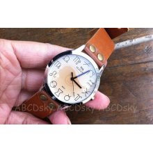 Vintage Style Wrist Watch ,Mens Wrist Watch ,Retro oracle