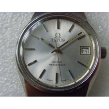 Vintage Swiss Titus 17j Manual Men's Watch
