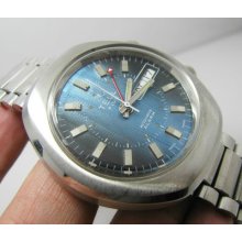 Vintage Tell Five Alarm Automatic Gents Rare.
