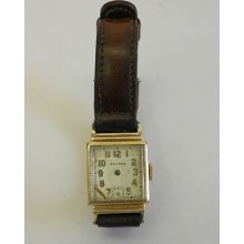 Vintage Waltham 14k Gold Filled Wristwatch Minor Repair Needed