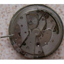 Vintage Wristwatch Bumper Automatic Movement & Dial 30 Mm Balance Broken