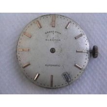 Vintage Wristwatch Election Grand Prix Parts Automatic