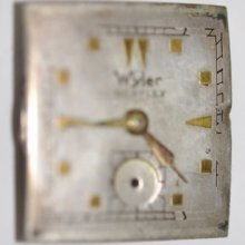 Vintage Wyler W Sub Dial Wrist Movement 7 Jewels Cal As,970 A251