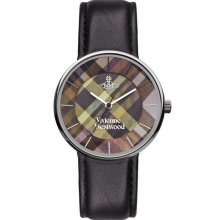 Vivienne Westwood Accessories Black Tartan Watch VV020BK OS (US)