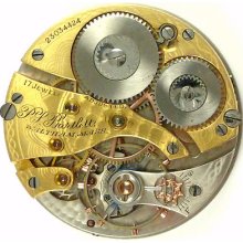 Waltham P.s. Bartlett Running Pocket Watch Movement - Spare Parts / Repair